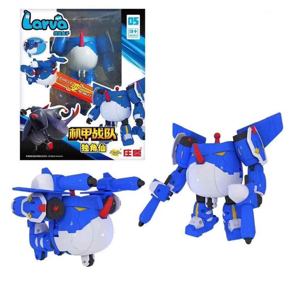 Amazon.co.jp: Fun Larva 楽しい幼虫変身ロボットロボット人形変身する